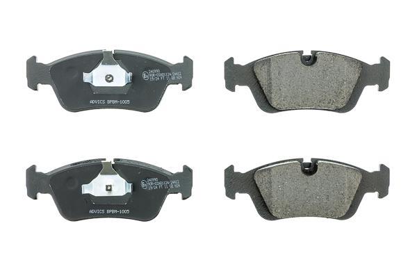 Jeu de 4 plaquettes de frein AISIN ref. BPBM-1005